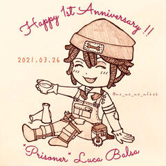 「囚人」実装1周年記念絵