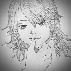 髪下ろしたルカ